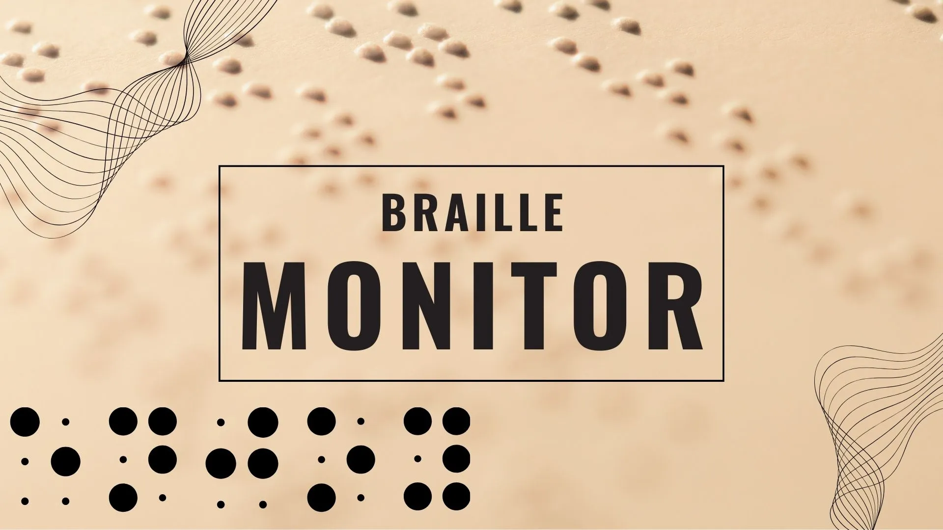 Braille Monitor