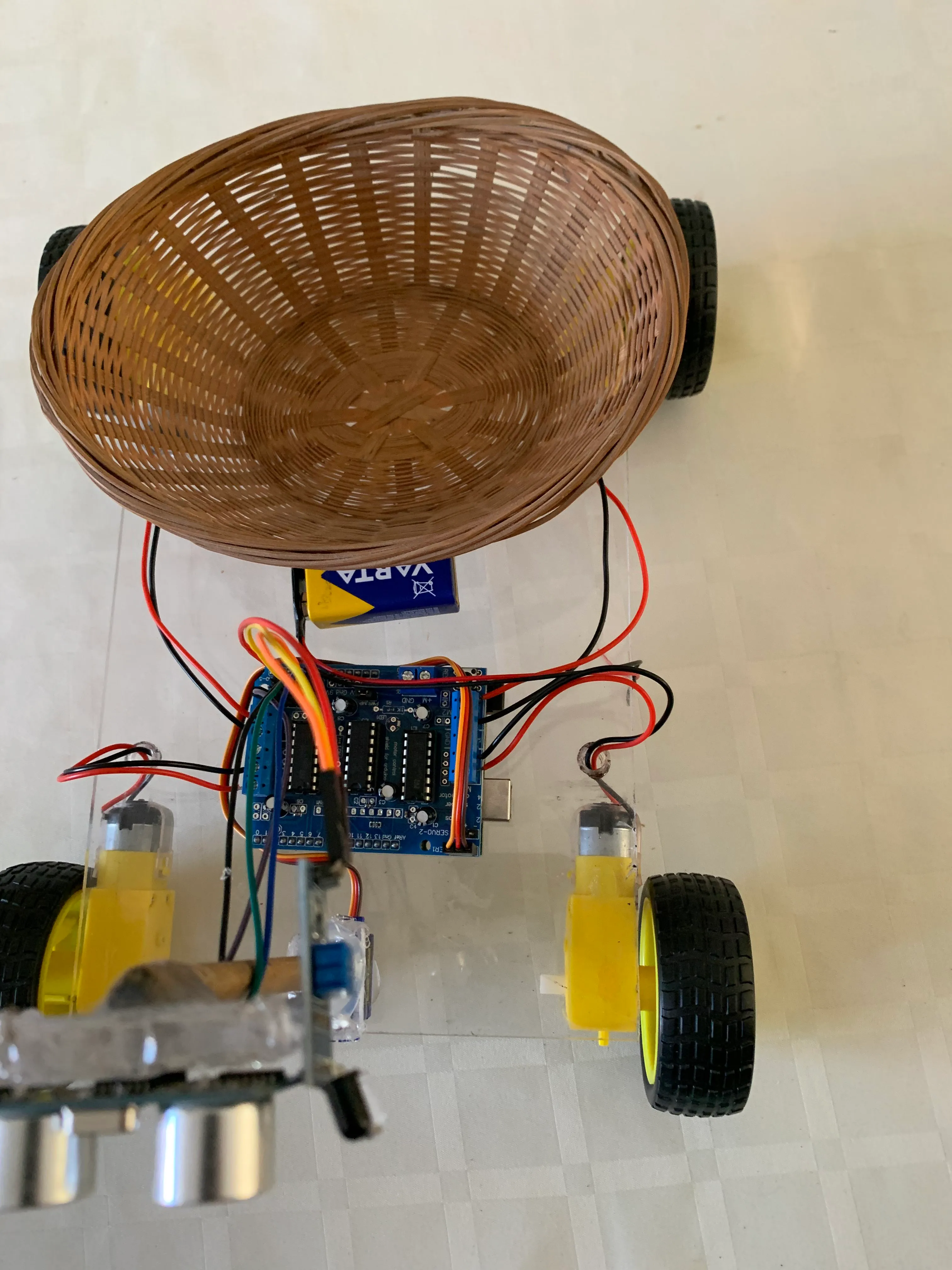 снимка 2 от проект Human-Following Carry Robot