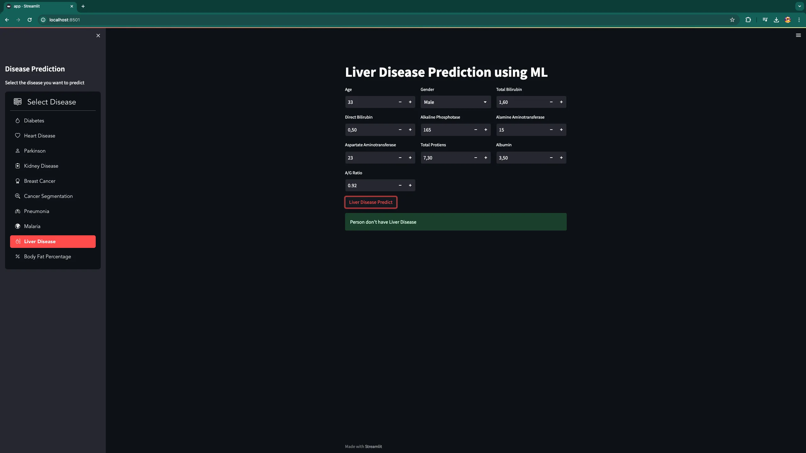 снимка 4 от проект Diagnosify